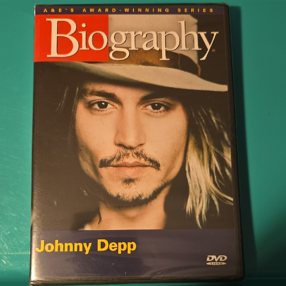 Biography DVD - Johnny Depp